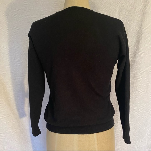 Zadig & Voltaire S/M black fox studded sweater. EUV - Picture 3 of 6